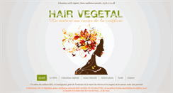 Desktop Screenshot of hair-vegetal.com