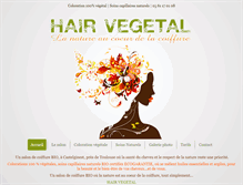 Tablet Screenshot of hair-vegetal.com